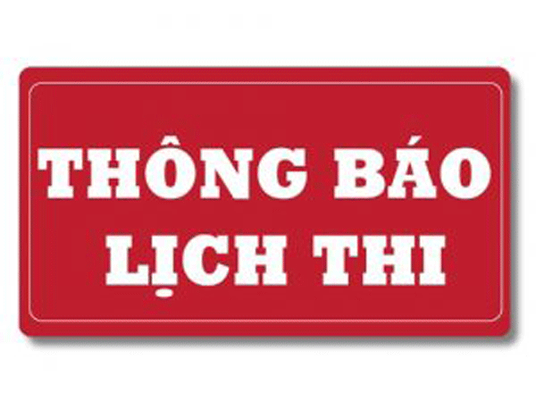 lịch thi