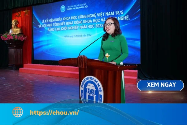 Những thành tựu nổi bật trong hoạt động khoa học và công nghệ năm học 2023-2024 tại Trường Đại học Mở Hà Nội