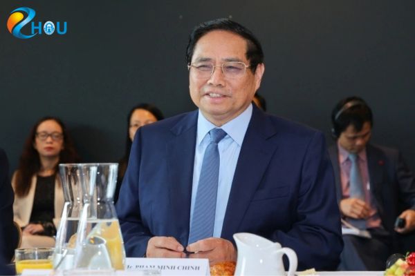 thu tuong pham minh chinh phat bieu tai cuoc gap voi dai dien cac doanh nghiep thuy dien