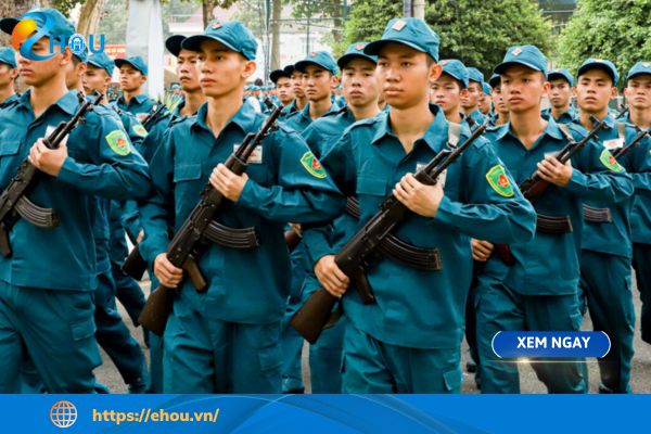 Tham gia dân quân tự vệ có được miễn nghĩa vụ quân sự không? Giải mã chi tiết giữa “tạm hoãn” và “miễn” theo luật